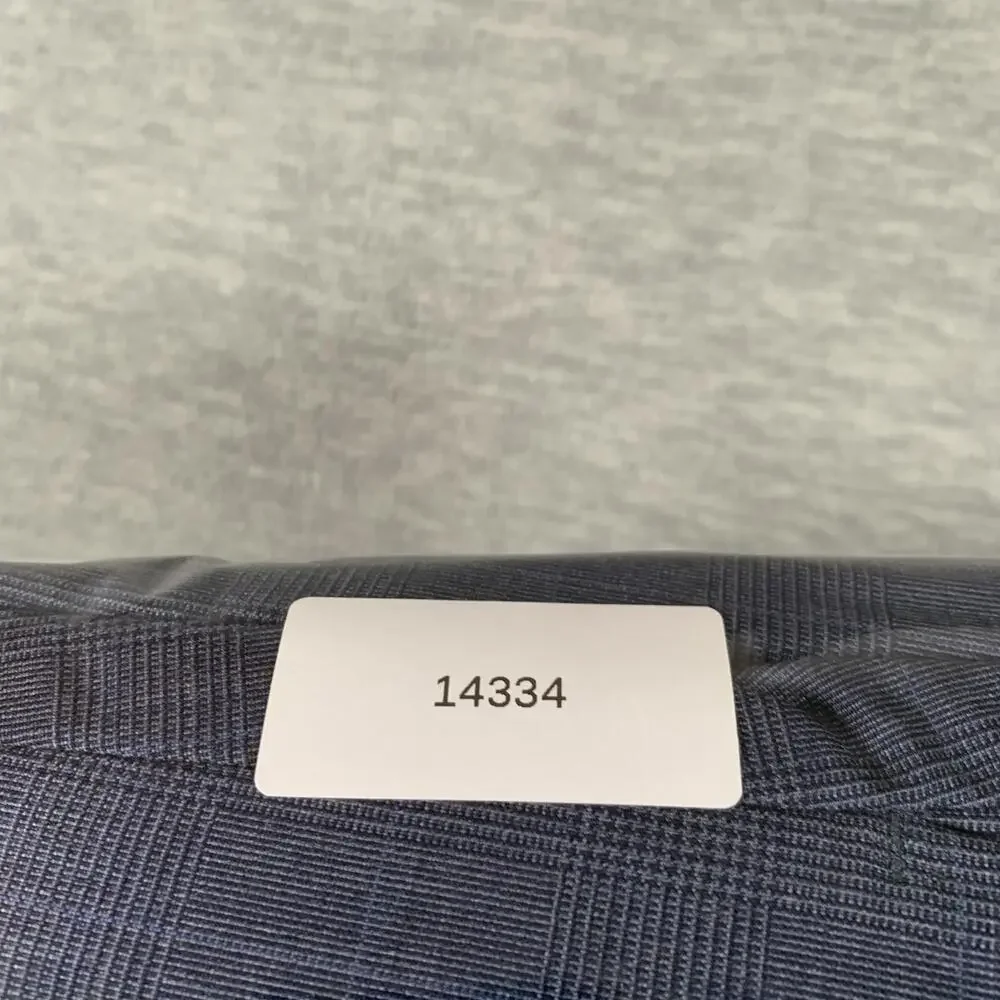 Ted Baker Dress Pants Mens 34x34 Blue Wool Check Jefferson Flat Front Canada